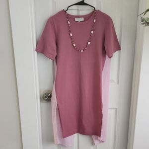 Hayden Mauve and Pink Midi Dress